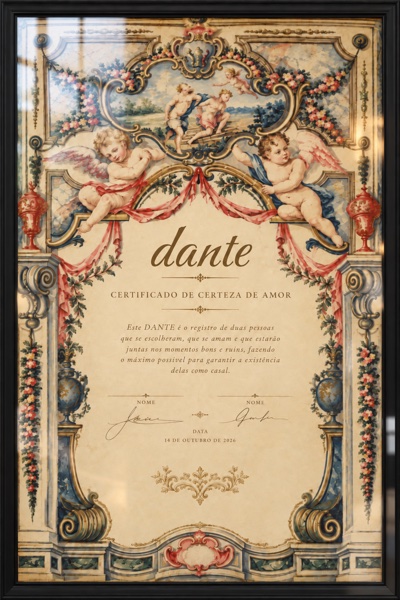 Certificado Dante